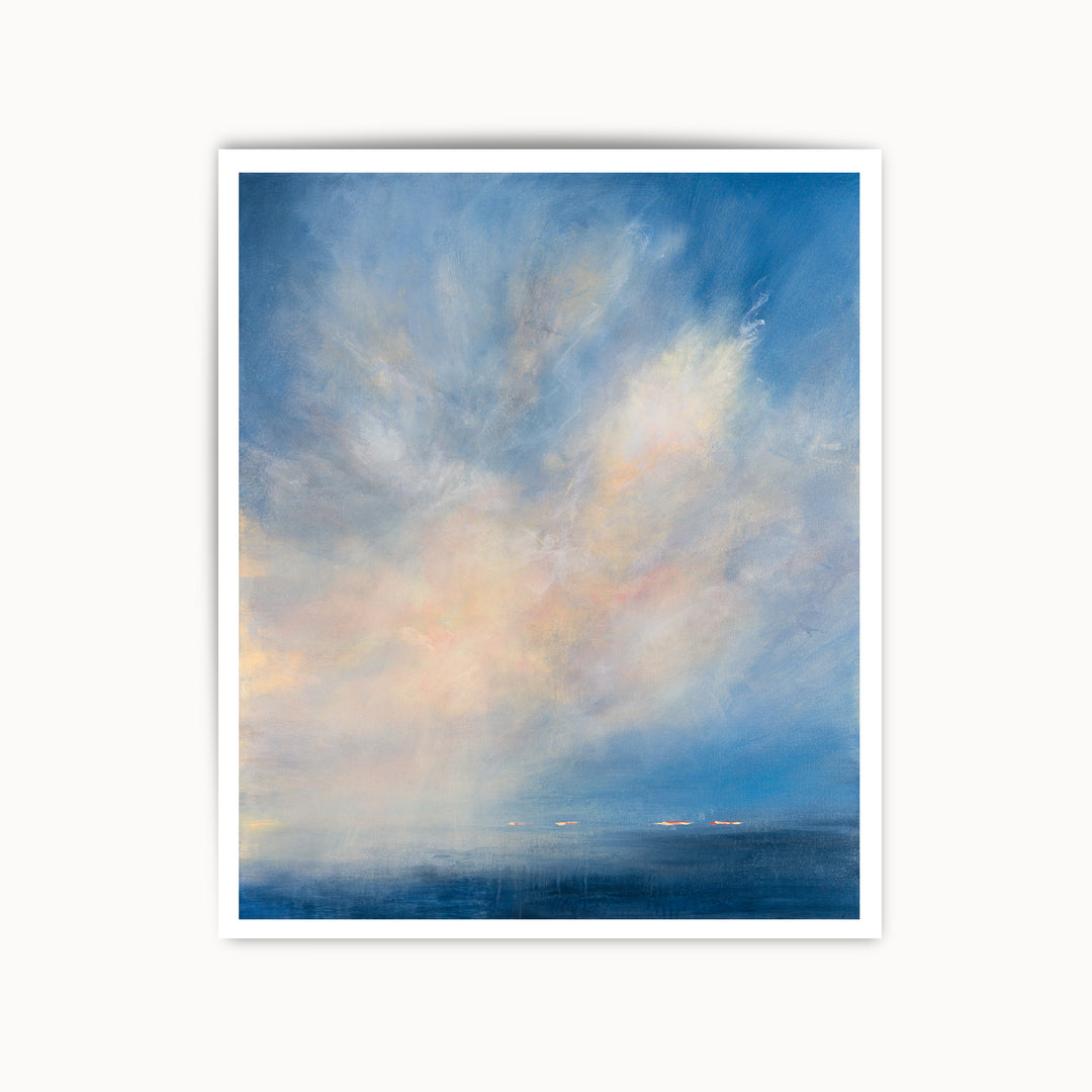"Between Breath and Blue" Fine Art Print