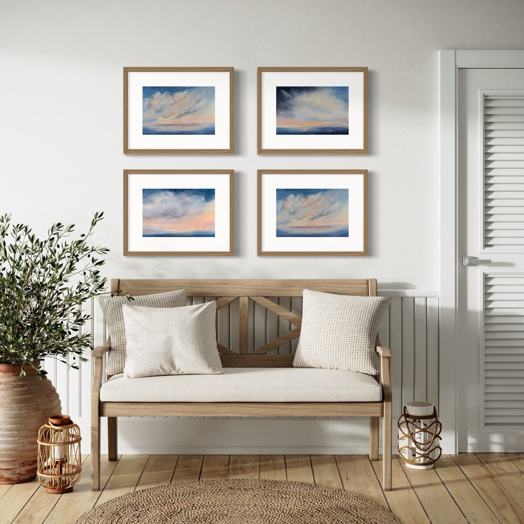 Moody Quad – Set of 4 Horizontal Prints